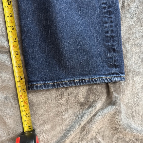 American Eagle AirFlex + Jeans Mens Size 36x32 Blue Bootcut Stretch  (M: 36x31) - Picture 12 of 12